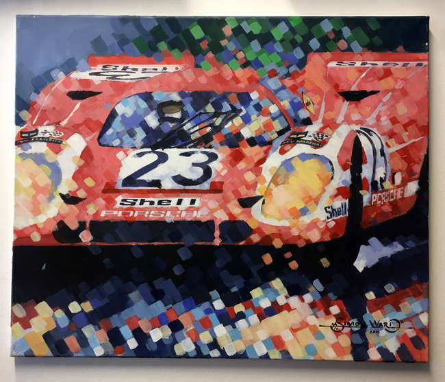 Porsche original by Simon Ward-Auction Lot