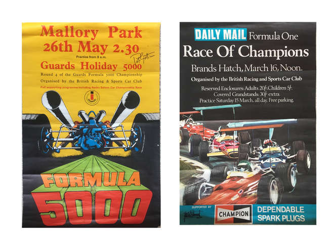 1969 Formula 5000 and the Race of Champions -Sold