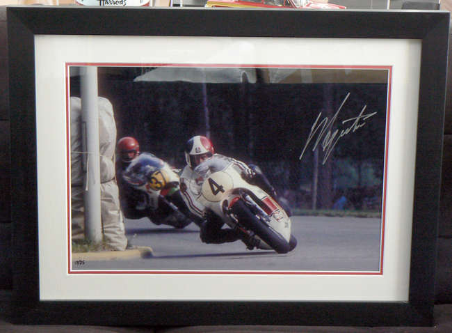 Lamp Post signed by Giacomo Agostini-Sold