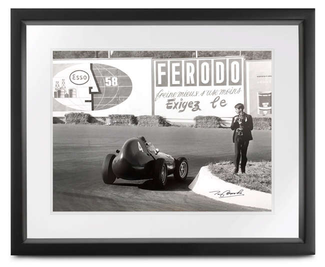 The Vanwall VW5 at Spa in 1958-Sold