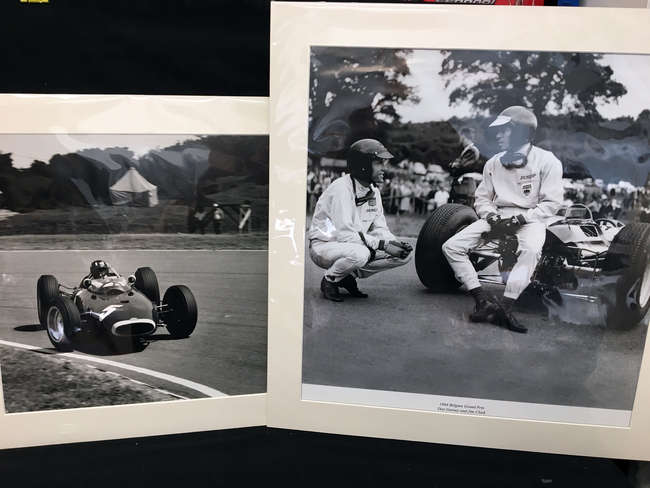 Jim Clark, Dan Gurney & Graham Hill photographs-Sold