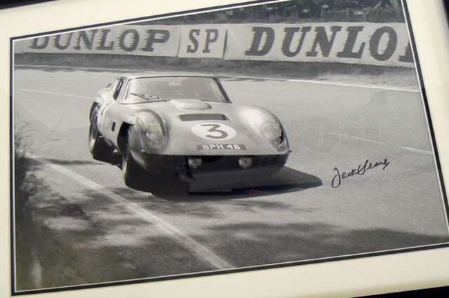 Jack Sears signed photo, Le Mans.-Sold
