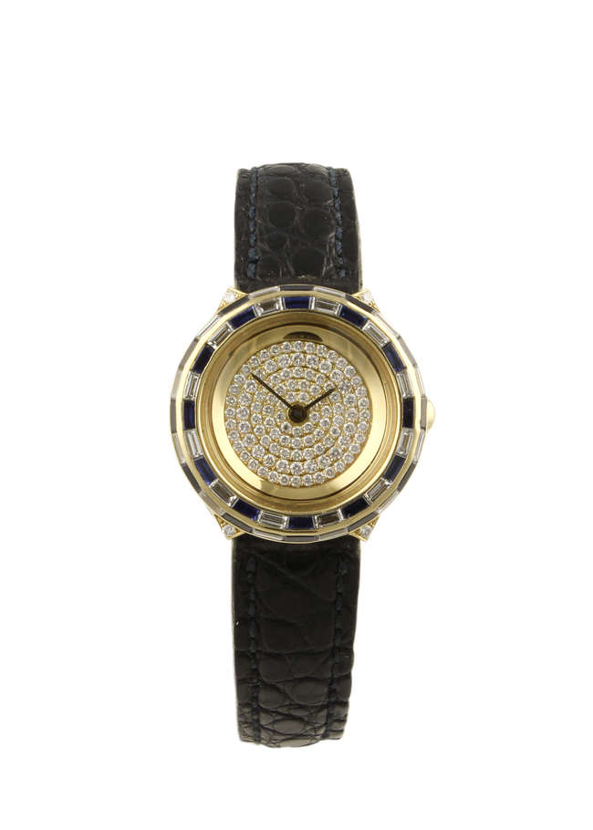 Graff Diamond and Sapphire 18ct Gold 1 of only 3 produced.-Sold