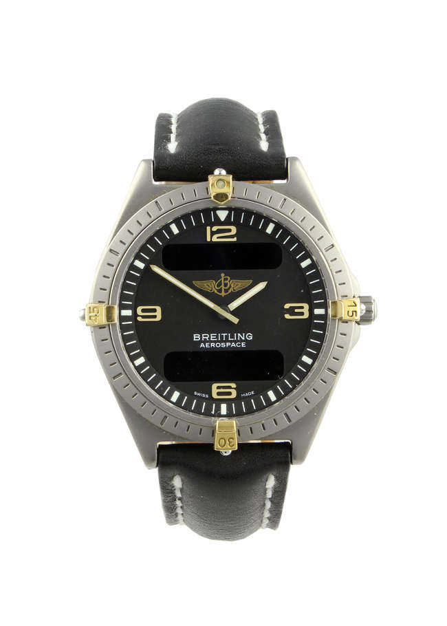 C.2001 Breitling Aerospace Titanium-Sold