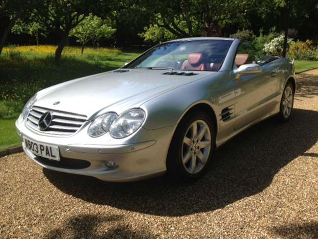 2004 Mercedes-Benz SL 500-Sold