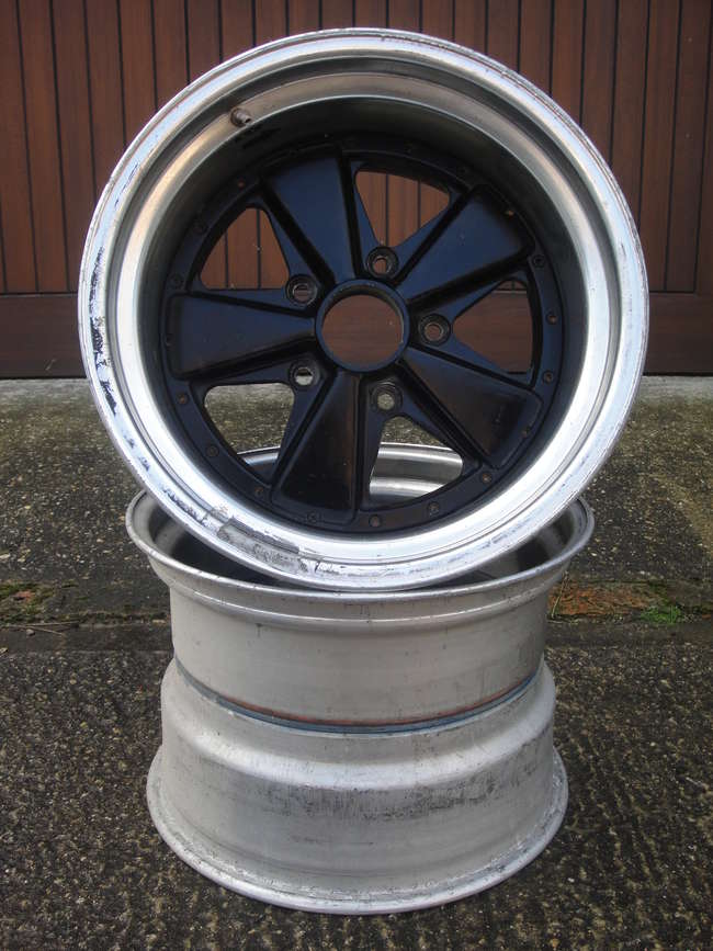 Pair of Split Rim Porsche Wheels-Sold
