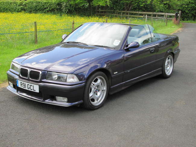 1998 E36 BMW M3 EVO Convertible-Auction Lot