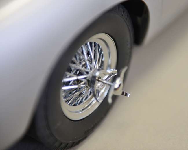 A 1/8th Scale Model of the James Bond 'Goldfinger' Aston Mar-Auction Lot