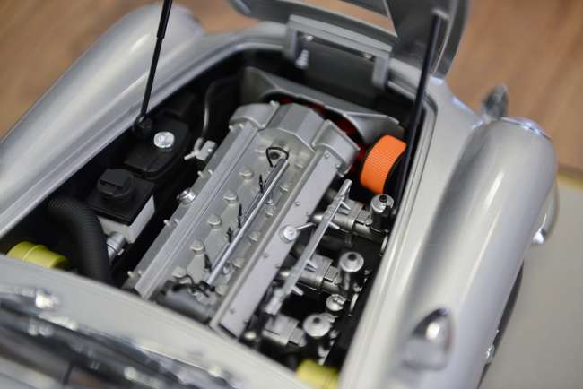 A 1/8th Scale Model of the James Bond 'Goldfinger' Aston Mar-Auction Lot