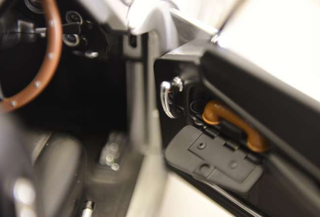 A 1/8th Scale Model of the James Bond 'Goldfinger' Aston Mar-Auction Lot