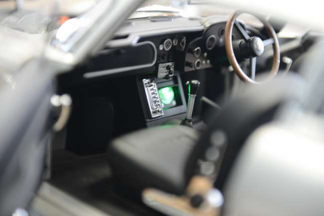 A 1/8th Scale Model of the James Bond 'Goldfinger' Aston Mar-Auction Lot