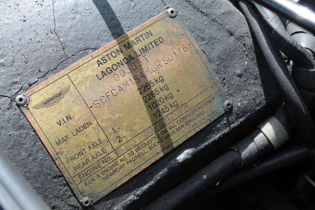 1991 Aston Martin Virage-Sold