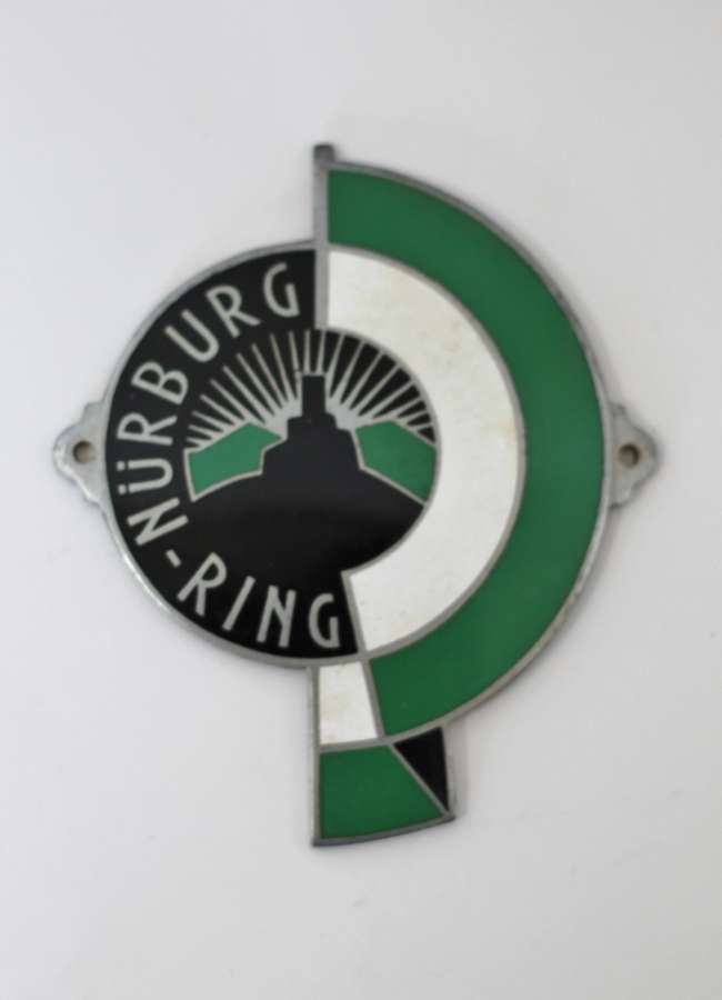 Classic Nurburgring Crest car badge-Sold