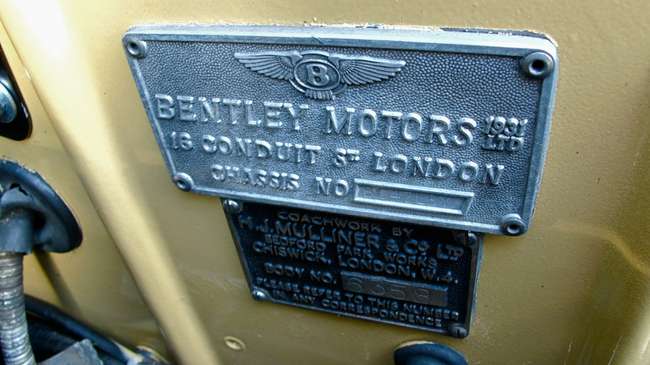 1961 Bentley S2 Continental 'Flying Spur' by H.J. Mulliner-Sold