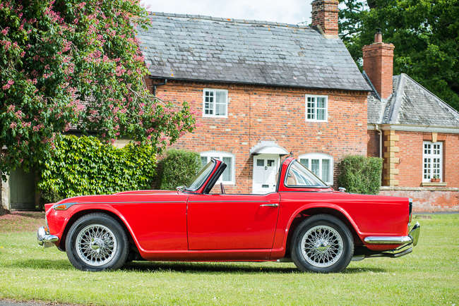 1967 Triumph TR4A Surrey Top-Sold