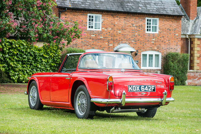 1967 Triumph TR4A Surrey Top-Sold