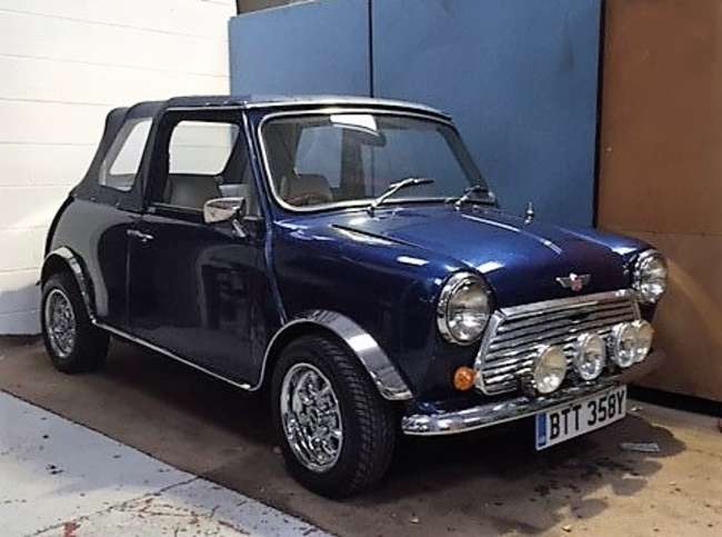 1982 Austin Mini convertible-Sold
