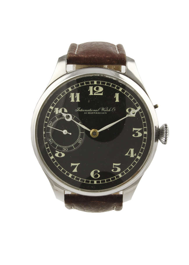 IWC gents Large 46mm manual wind watch-Sold