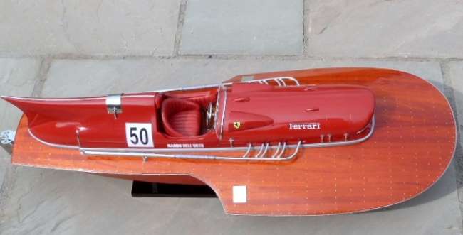 Ferrari Hydroplane Model-Sold