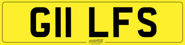 Registration Number  G11  LFS-Auction Lot