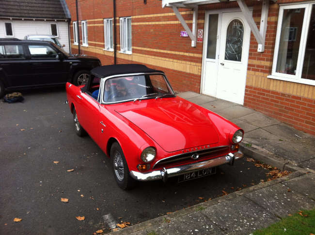 1964 Sunbeam Alpine Sports-Sold