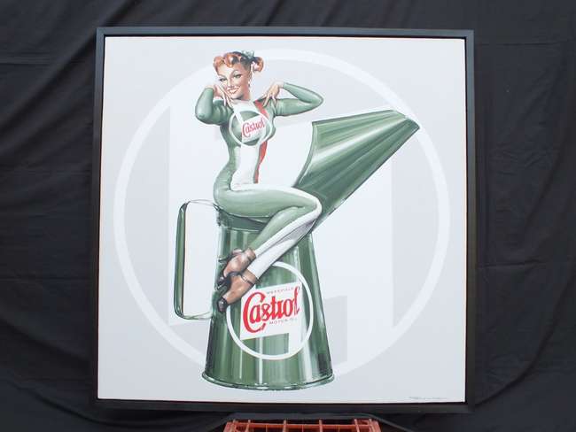 Castrol Girl   -Sold