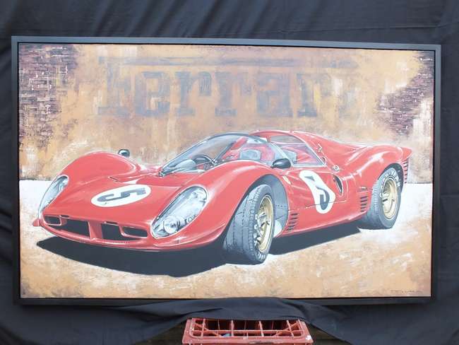 Ferrari P3 painting-Sold
