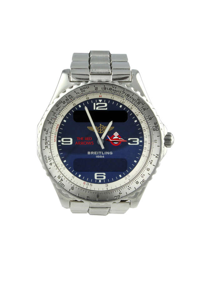  C.1998 Breitling Chronospace 'Red Arrows'-Auction Lot