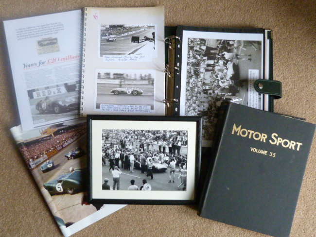 1959 - LE -MANS Winning Aston Martin Correspondance.-Auction Lot