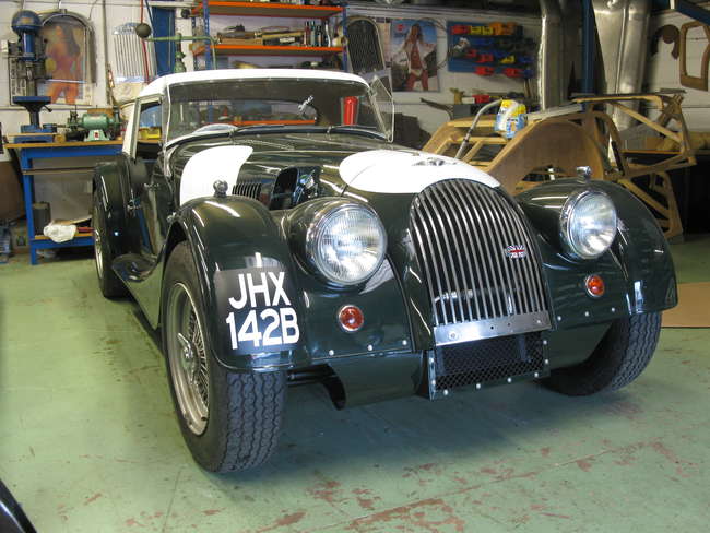 1961 Morgan +4.  A Le Mans Class Winner in 1962-Sold