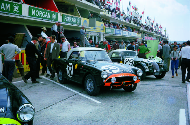 1961 Morgan +4.  A Le Mans Class Winner in 1962-Sold