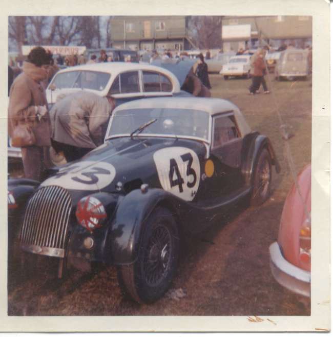 1961 Morgan +4.  A Le Mans Class Winner in 1962-Sold