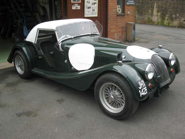 1961 Morgan +4.  A Le Mans Class Winner in 1962-Sold