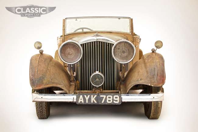 1934 Bentley 3 1/2 Litre Three-Position Drophead Coupe by Th-Sold