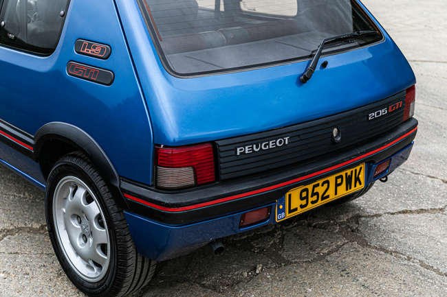 1993 Peugeot 205 1.9 GTi-Sold