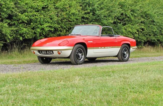 1971 Lotus Elan Sprint DHC-Auction Lot