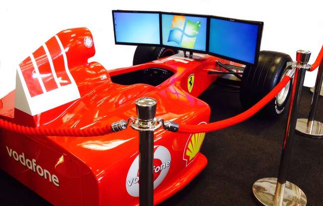 Ferrari Official F1 Team Driver used 2006 Motorsport Simula-Sold