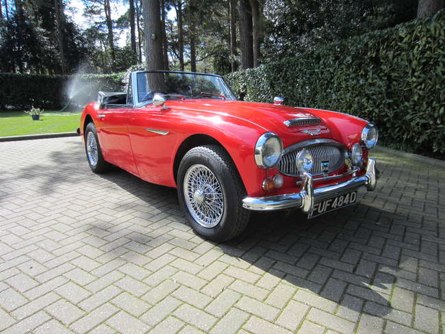 1966 Austin Healey 3000 Mk III Series BJ8-Sold
