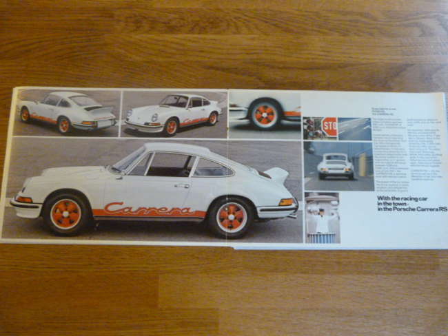 Porsche 911 2.7 RS Sales Brochure-Sold