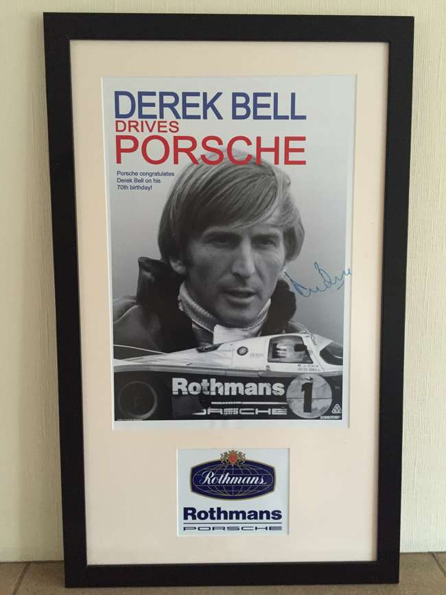 Porsche Rothmans Poster-Sold