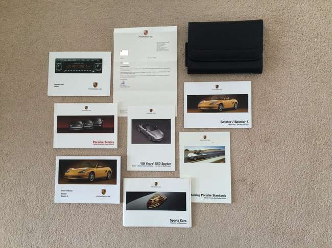 2004 Porsche Boxster S 550 Anniversary-Sold