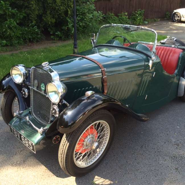 1934 Singer Nine Le Mans-Sold