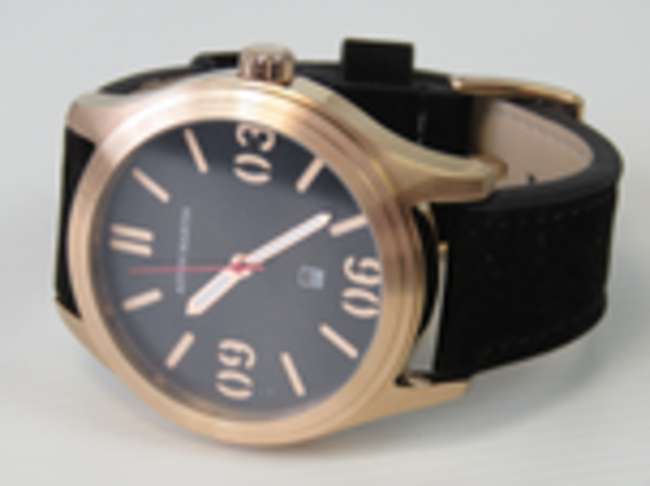 A gentleman's Aston Martin wristwatch-Auction Lot