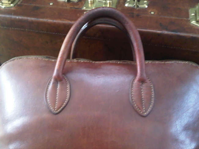 Rare Hermes Bugatti Bag c1925-Auction Lot