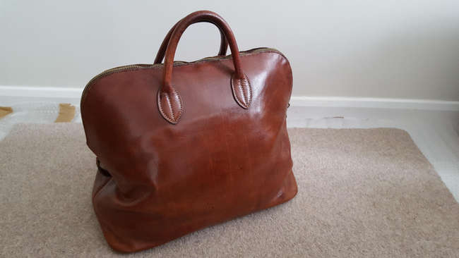 Rare Hermes Bugatti Bag c1925-Auction Lot