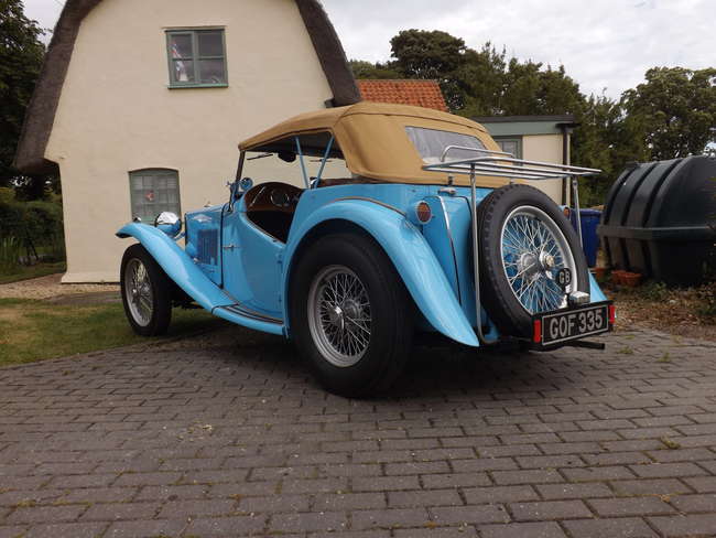 1946 MG TC Midget-Sold