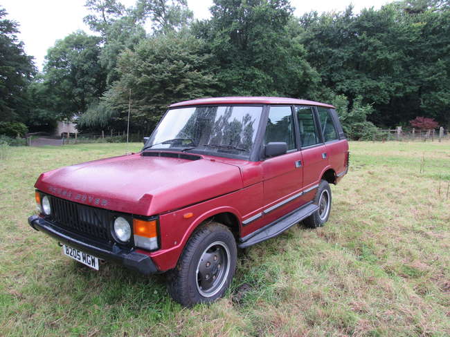 1985 Range Rover Vogue 2.5TDI-Sold
