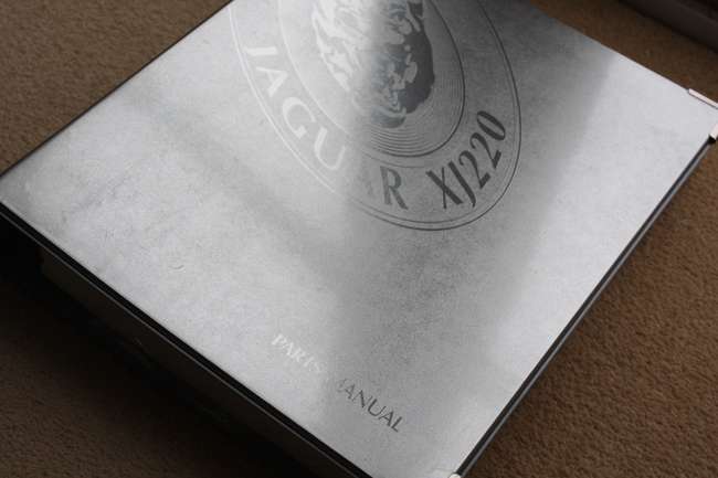  Jaguar XJ220 Parts Manual-Sold