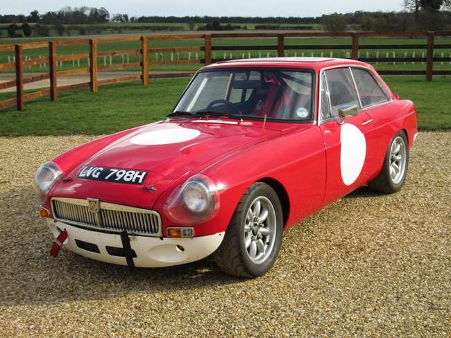 1970 MGC GT Competition-Spec Race Car with period history-Auction Lot