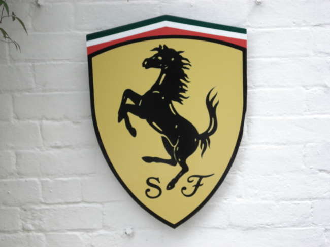 Ferrari Scuderia wall emblem-Sold